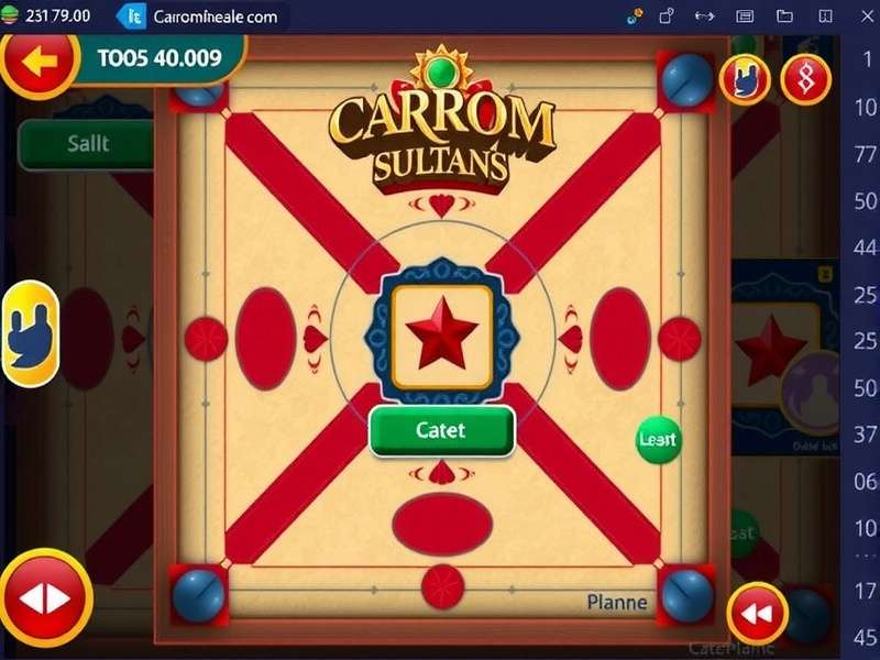 Carrom Sultans Game Interface